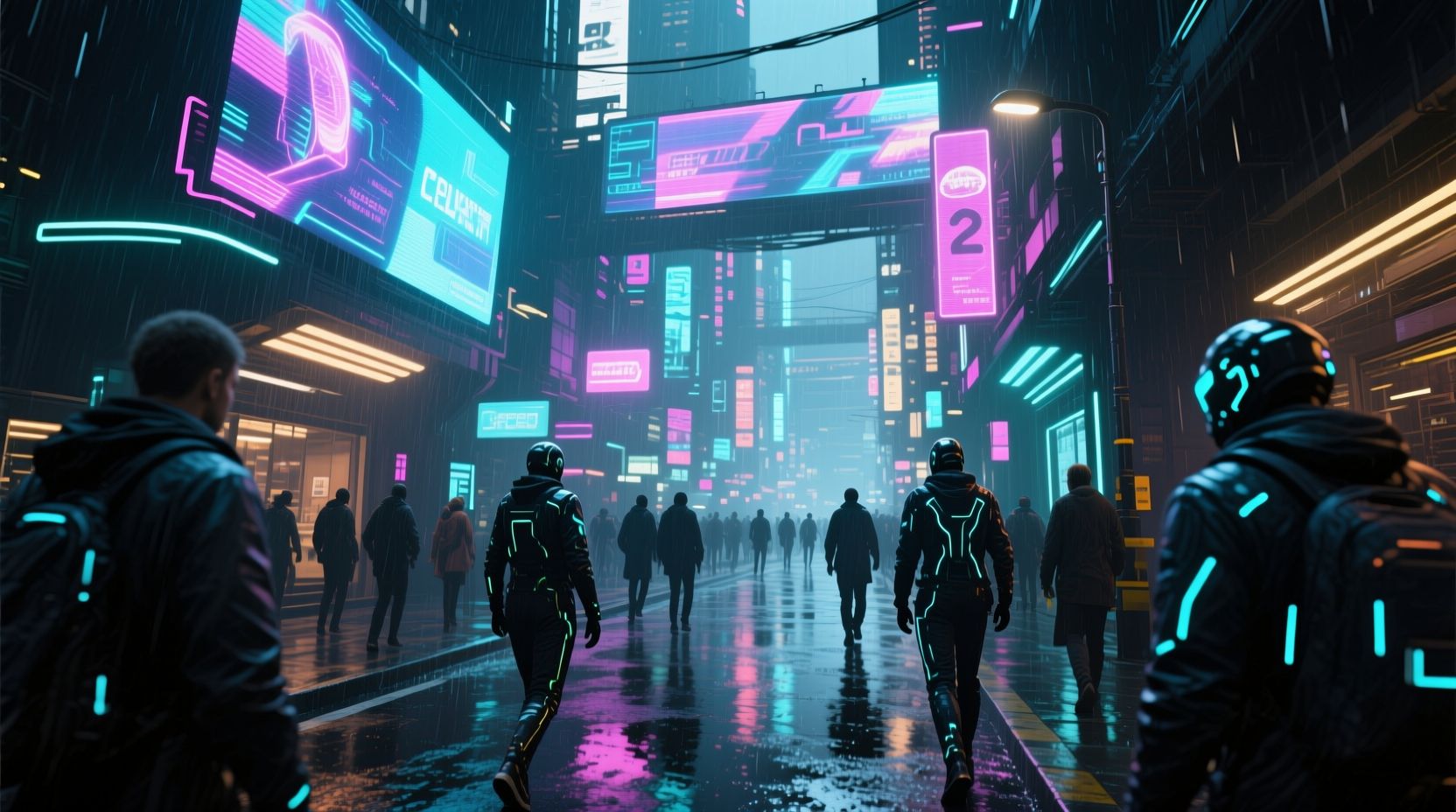 Откройте мир киберпана