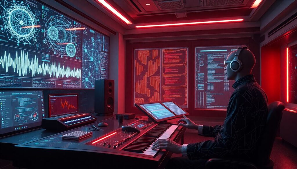 Футуристические саундтреки и их роль в атмосфере фильмов - иллюстрация