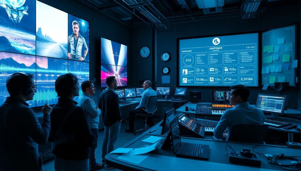 Футуристические саундтреки и их роль в атмосфере фильмов - иллюстрация