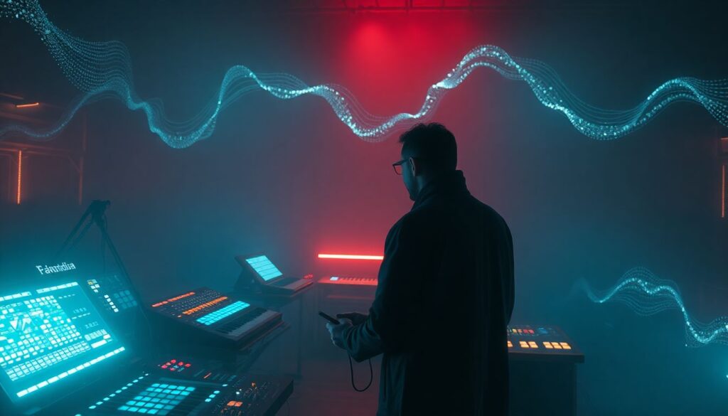 Футуристические саундтреки и их роль в атмосфере фильмов - иллюстрация