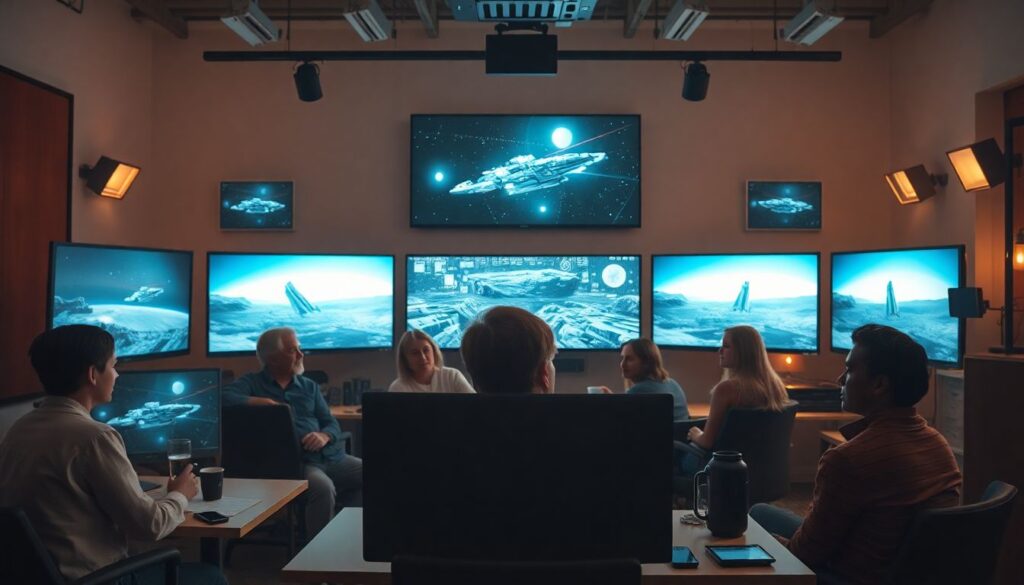 Интервью с режиссерами sci-fi: взгляды на будущее и вдохновение - иллюстрация