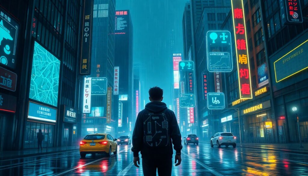 Семантика технологий в современном киберпанке - иллюстрация