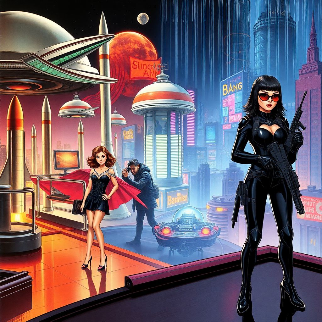 Фем-героини в научной фантастике и их развитие от стереотипов к силе