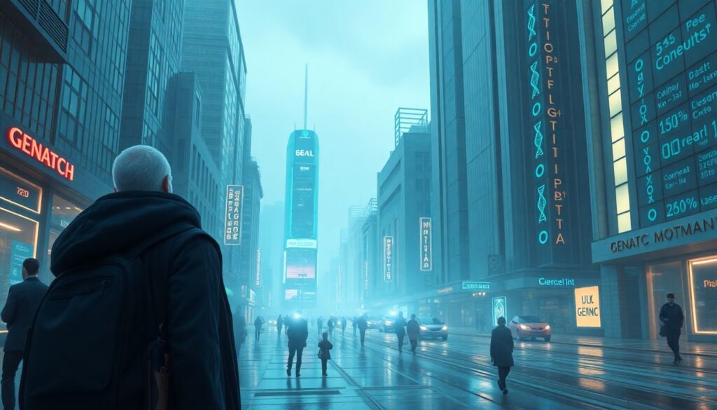 Биотехнологии и генетика в антиутопических сценариях - иллюстрация