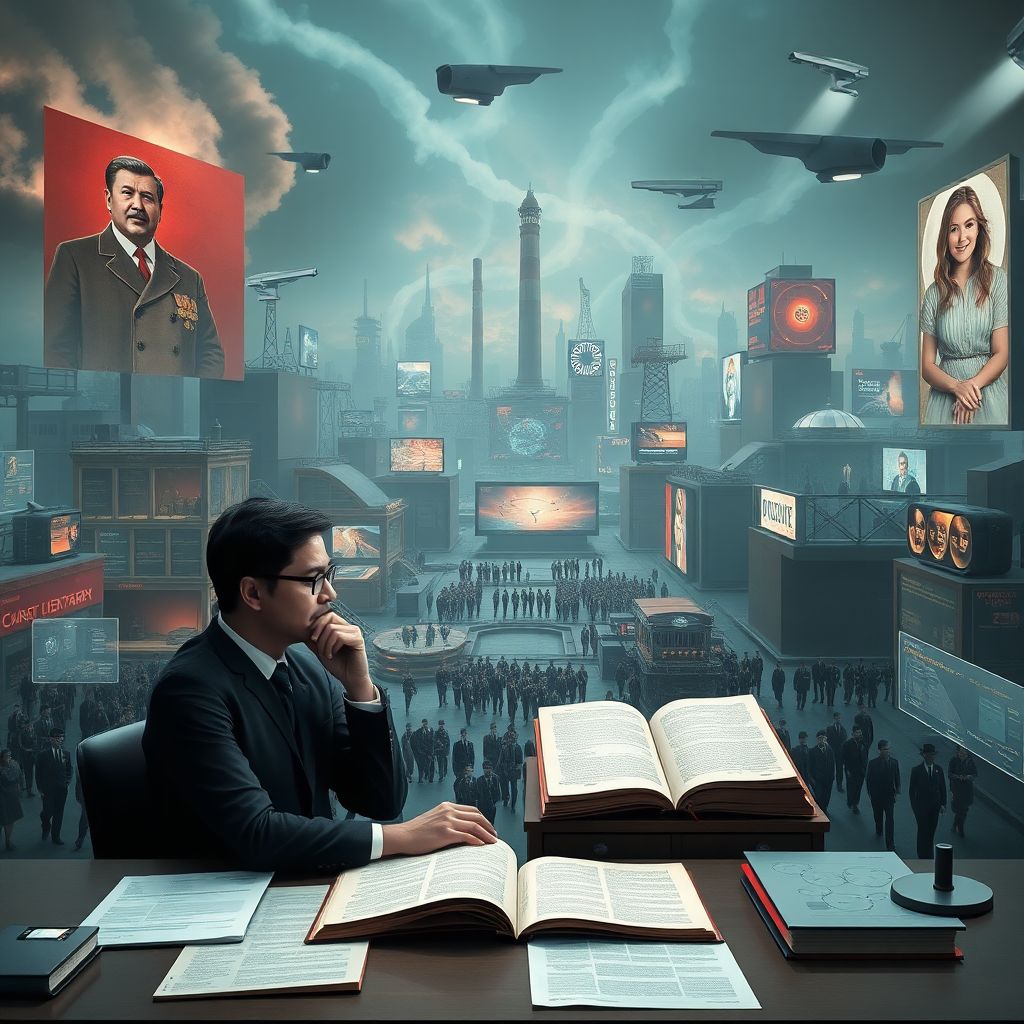 Системы управления и контроля в антиутопиях: механизмы тоталитарной власти