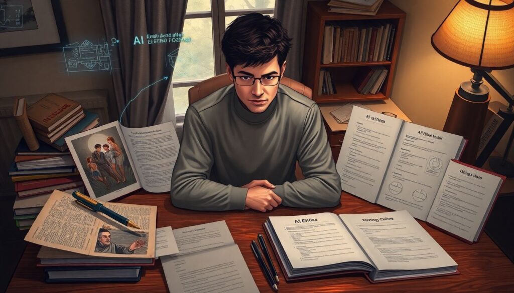 Этика искусственного интеллекта в сюжете антиутопий - иллюстрация