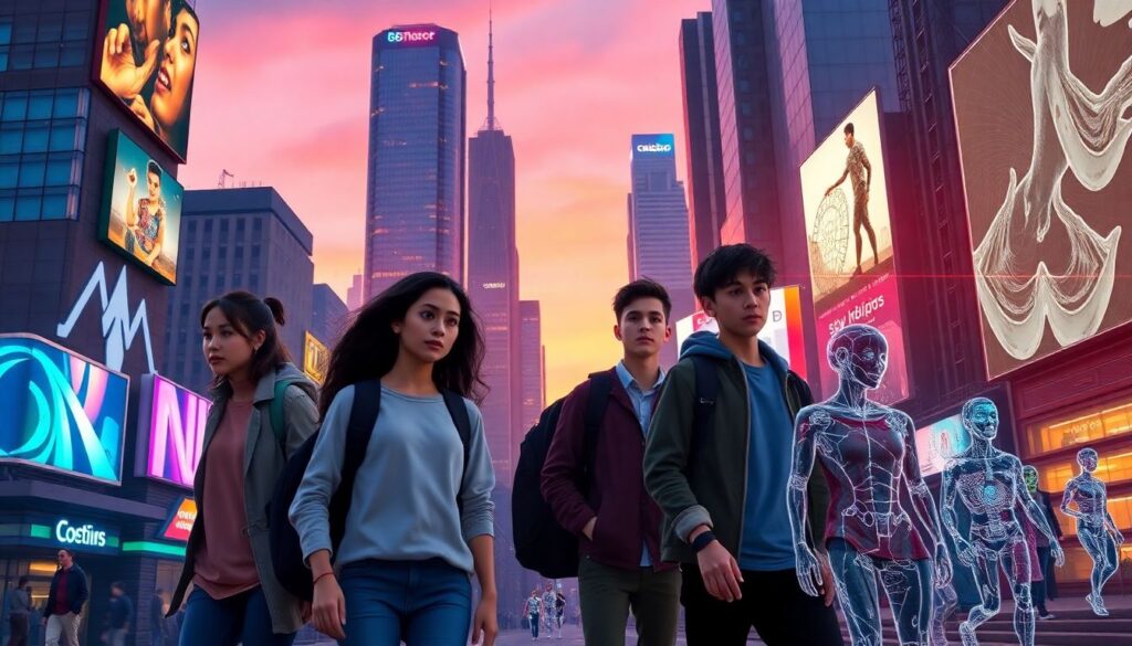 Социальный комментарий через фильмы о будущем: примеры и разбор - иллюстрация