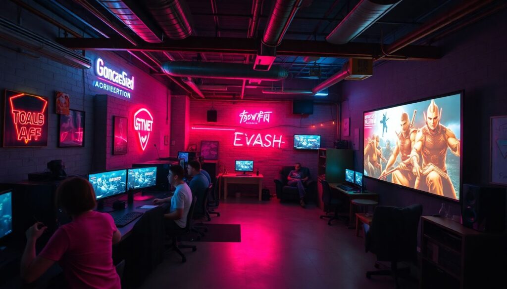 Киберспорт и киберпанк: перекрёсток культур - иллюстрация