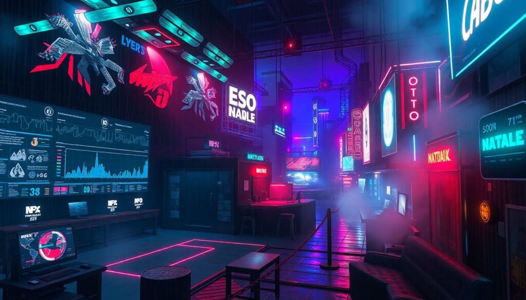 Киберспорт и киберпанк: перекрёсток культур - иллюстрация