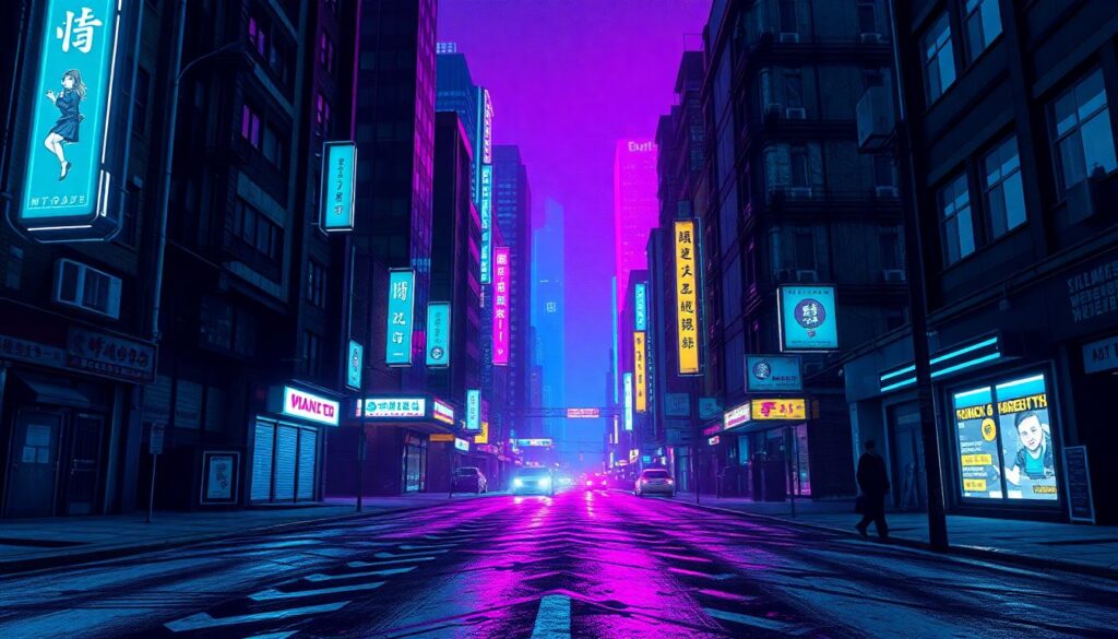 Киберпанк-эстетика в ретро-перефразах и ремейках - иллюстрация