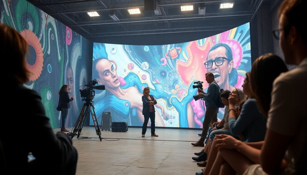 Авангардные направления визуальных эффектов в фантастике - иллюстрация